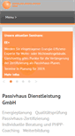 Mobile Screenshot of passivhaus-info.de